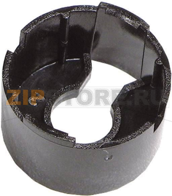 Optics holder black, LEDs (max): 1, LEDs: Luxeon Rebel Carclo 10235 