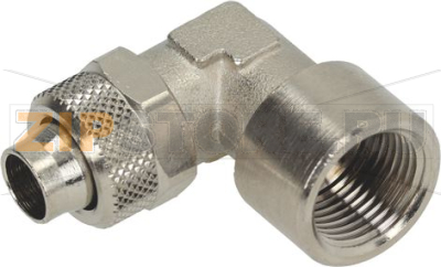 L-SHAPED FITTING ø 3/8F- ø 10 mm NICKEL 