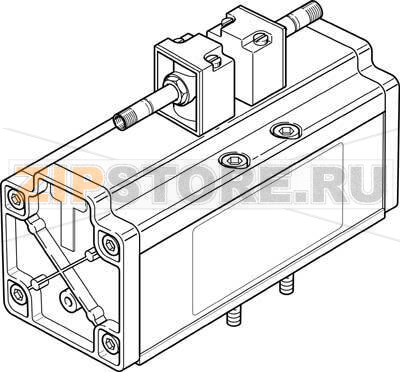 Распределитель с электроуправлением Festo JMDH-5/2-3/4-D-4 