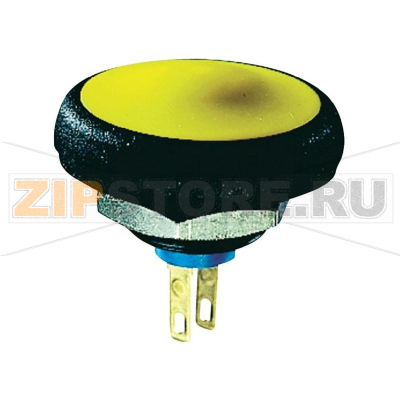 Кнопка 50 В/DC, 0.1 А, 1 x выкл/вкл, без фиксации, IP67, 1 шт APEM IFS3Z1AD600 