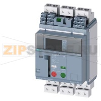 fixed-mounted circuit breakers 3-pole, frame size 0, IEC In=630A to 690V, 50/60Hz AC Icu=42kA at 415V Icu=42kA at 500V ETU660 electronic trip units LSIG display with tripped signaling switch, RTC and  4Aux auxiliary switches protection adjustable l: Ir 0.