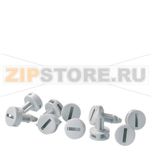 ALPHA DIN БЫСТРОСЪЕМНЫЙ ЗАМОК КРЫШКИ НА ВИНТАХ ДЛЯ ПЛАСТИКОВЫХ КРЫШЕК RAL 7035 (1КОМПЛ. = 20ШТ.) Siemens 8GK9910-0KK26 