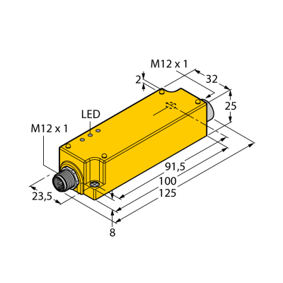 Преобразователь изолирующий Turck IMC-AIA-11EX-I/24VDC 