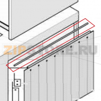 Shaft for curtain Comenda AC2
