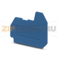 Концевая крышка Phoenix Contact D-MT 1,5-TWIN BU