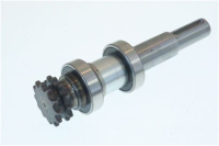 Antriebswelle doppelt   20mm mit Kettenz
