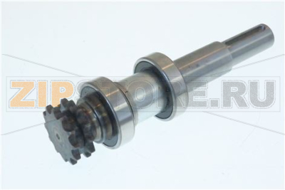 Antriebswelle doppelt   20mm mit Kettenz 