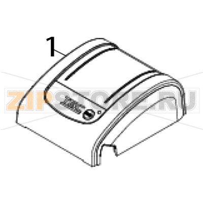 Top cover assembly TSC DA200 Top cover assembly TSC DA200Запчасть на деталировке под номером: 1