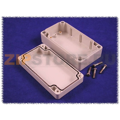 Корпус 120x65x40 мм, материал: пластик, серый, 1 шт Hammond 1554C2GY 
