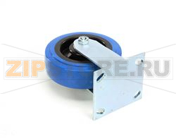 ROTELLA, PIASTRA RIGIDA, BLU, 6 X 2 
