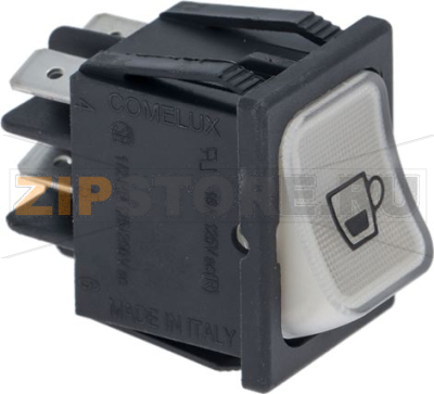 БЕЛЫЙ ДВУХПОЛЮСНЫЙ ПЕРЕКЛЮЧАТЕЛЬ 16A 250V 