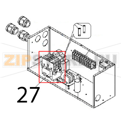 Switch Angelo Po IA51 Switch Angelo Po IA51Запчасть на деталировке под номером: 27