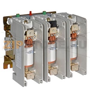 Vacuum Contactor 3TM three-pole rated voltage (Ur) 12kV (BIL 75kV / PFWV 28kV) rated normal current (Ir) 450A rated short-circuit breaking current (Isc), 1s (unfused) 5kA Siemens 3TM3431-.....-.... 