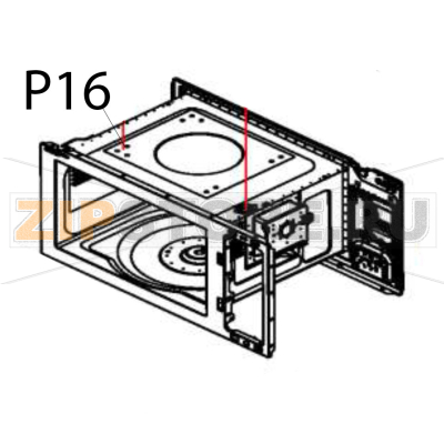 Cavity Hurakan HKN-WP900M Cavity Hurakan HKN-WP900MЗапчасть на деталировке под номером: P16