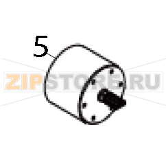DC motor kit TSC TA210 DC motor kit TSC TA210Запчасть на деталировке под номером: 5