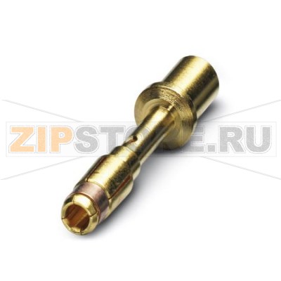 Обжимной контакт Phoenix Contact SF-7QS2000 с разворотом, Отдельный контакт, Диаметр контакта: 2 мм, Диапазон обжима: 1 мм².2,5 мм².Минимальный заказ: 100 шт.Упаковка: 100 шт.
