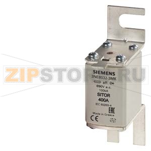 ПРЕДОХРАНИТЕЛЬ П/П SITOR 400A AR 690V AC/440V DC Siemens 3NE8032-3MK 