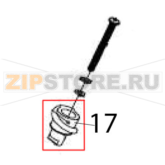 Helix head mat Hurakan HKN-ME709 Helix head mat Hurakan HKN-ME709Запчасть на деталировке под номером: 17