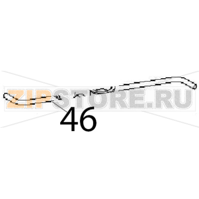 Drain pipe Ø: 12 Angelo Po FM611E1 Drain pipe Ø: 12 Angelo Po FM611E1Запчасть на деталировке под номером: 46