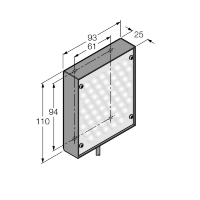 Светильник панельный Turck LEDWA80X80W