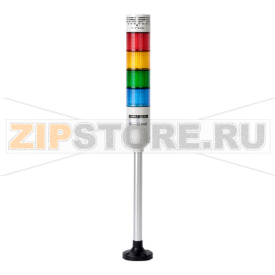Колонна сигнальная, светодиодная, модульная, Ø: 56 мм Autonics PTE-APZ-402-RYGB 