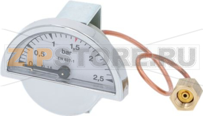 PRESSURE GAUGE ø 39.5 mm 0÷2.5 bar 