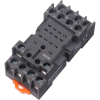 Розетка для 4 контактных реле RKE RKF, 10A Shenler SKF14-E