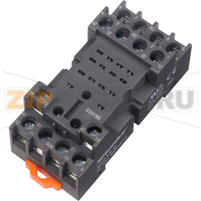 Розетка для 4 контактных реле RKE RKF, 10A Shenler SKF14-E 