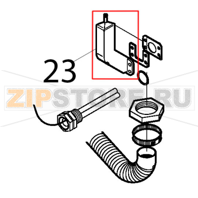 Air trap Silanos E1000 Air trap Silanos E1000Запчасть на деталировке под номером: 23
