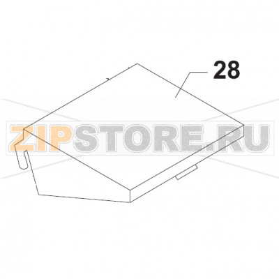 Tray For Stand, Stainless Steel Bear Varimixer RN20 VL-2                                                                                  Tray For Stand, Stainless Steel Bear Varimixer RN20 VL-2Запчасть на сборочном чертеже под номером: 28Название запчасти на датском&nbsp;языке: Tray For Stand, Stainless Steel Bear Varimixer RN20 VL-2