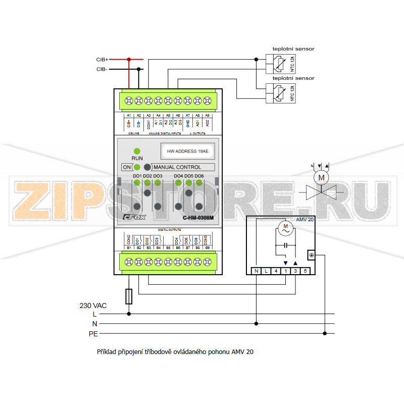 TECO C-HM-0308M 