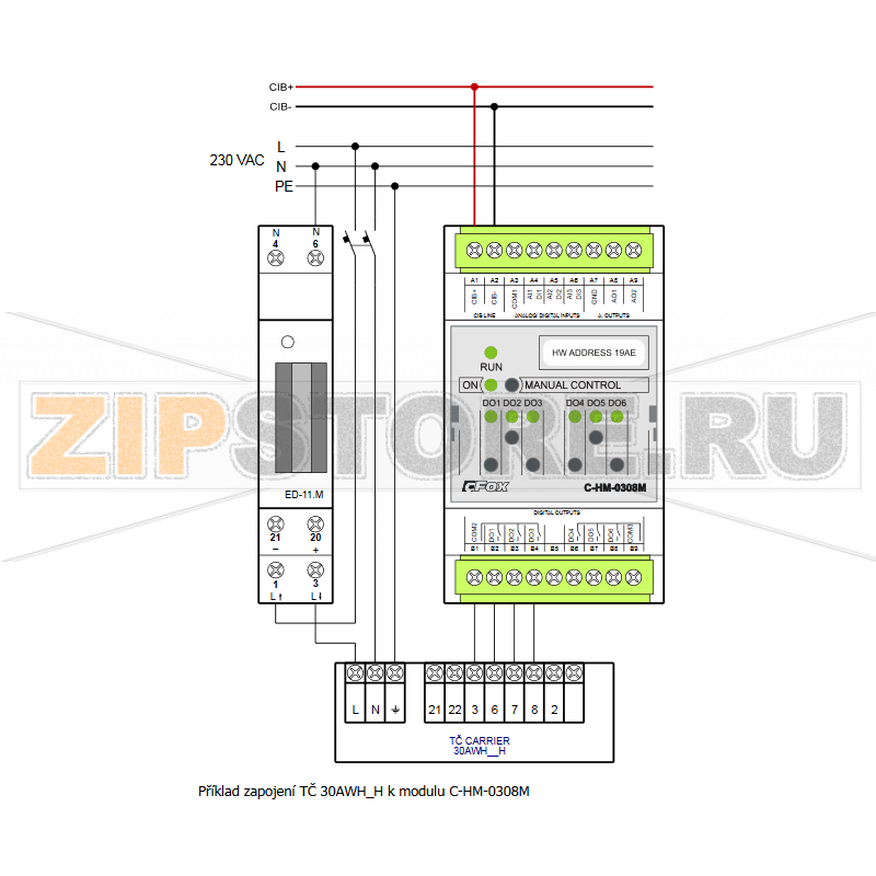 TECO C-HM-0308M 
