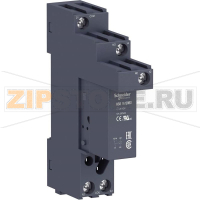 Реле интерфейсное 24 В/DC, 12 А : 1 шт. Schneider Electric RSB1A120BDS