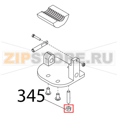 Dado es. DIN934, M5 Sirman Anniversario 300 Dado es. DIN934, M5 Sirman Anniversario 300Запчасть на деталировке под номером: 345