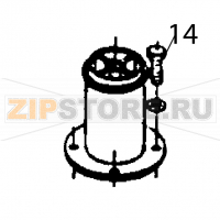 Hexagonal nut M.6x25 Fagor FI-120