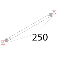 Vite T.26 barra tonda Sirman Canova 300