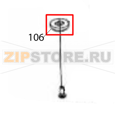 Retainer Sato CG212DT Retainer Sato CG212DTЗапчасть на деталировке под номером: 106Название запчасти на английском языке: Retainer Sato CG212DT.