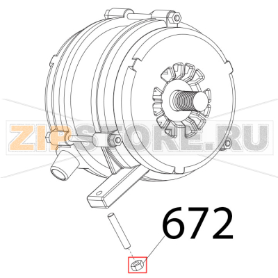 Dado es. DIN934, M5 Sirman Mirra 250 C Dado es. DIN934, M5 Sirman Mirra 250 CЗапчасть на деталировке под номером: 672