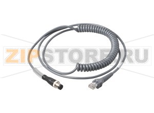 Кабель датчика-исполнительного устройства Adapter cable V19S-G-1,7/3M-PVC-V50 Pepperl+Fuchs Описание оборудованияAdapter cable, M12 8-pin to RS&nbsp232