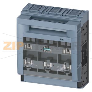 ПРЕДОХРАНИТЕЛЬНЫЙ РАЗЪЕДИНИТЕЛЬ 3-ПОЛЮСА, NH3, 630A УСТ.НА МОНТАЖНУЮ ПАНЕЛЬ COVER LEVEL 70 MM РАМОЧНЫЙ ЗАЖИМ Siemens 3NP1163-1DA20 