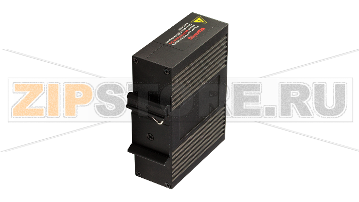 Индустриальный PoE-инжектор 10/100/1000 BASE-T 802.3at/af, 30 Вт, БП 44-56VDC внешний, -40~+75°C 