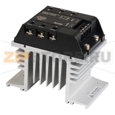 Реле твердотельное, трехфазное, тип радиатора: встроенный Autonics SRH2-2430 