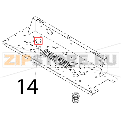 Cap Angelo Po BX101E Cap Angelo Po BX101EЗапчасть на деталировке под номером: 14