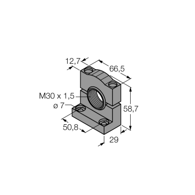 Кронштейн монтажный Turck SMB30SC 