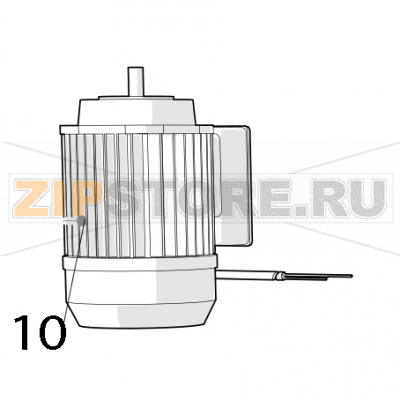 Juicers motor 230V Zumex Essential pro Juicers motor 230V Zumex Essential proЗапчасть на деталировке под номером: 10