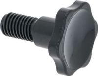 KNOB BLACK LEVER DOOR