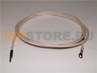 Wire 2,5 mm², 1200mm length, tab - ring