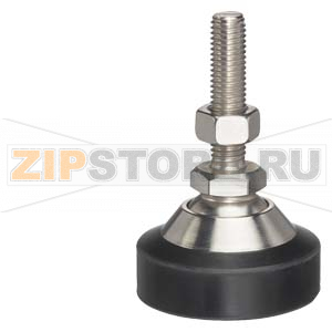 SIWAREX WL230 SB-S CA load foot - rated load 2.5 to 5t - steel, nickel plated - NBR - height-adjustable Siemens 7MH5721-4PH10 