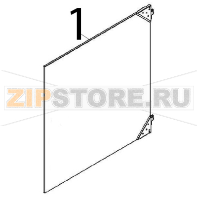 Door inside glass ass. y Angelo Po FX61E2 Door inside glass ass. y Angelo Po FX61E2Запчасть на деталировке под номером: 1