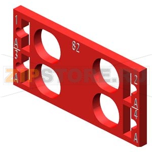 SIMATIC ET 200SP, 10 БИРОК ДЛЯ ЦВЕТОВОГО КОДИРОВАНИЯ, ЦВЕТОВОЙ КОД CC82, ДЛЯ 4 КЛЕММ ВНУТРЕННЕЙ ШИНЫ AUX, ДЛЯ БАЗОВОГО БЛОКА ТИПА B0, С КЛЕММАМИ PUSH-IN Siemens 6ES7193-6CP82-2AB0 